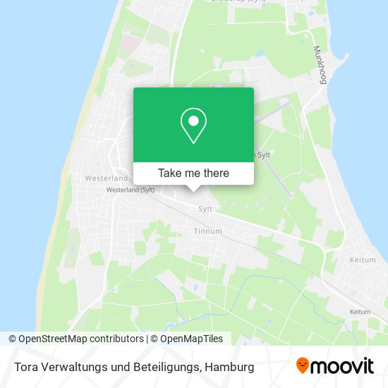 Tora Verwaltungs und Beteiligungs map