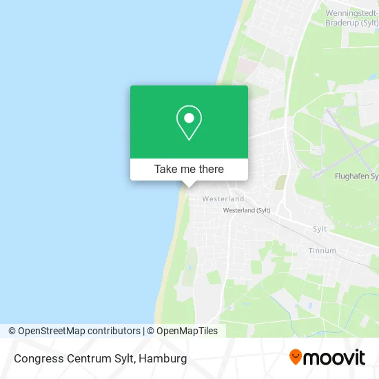 Карта Congress Centrum Sylt
