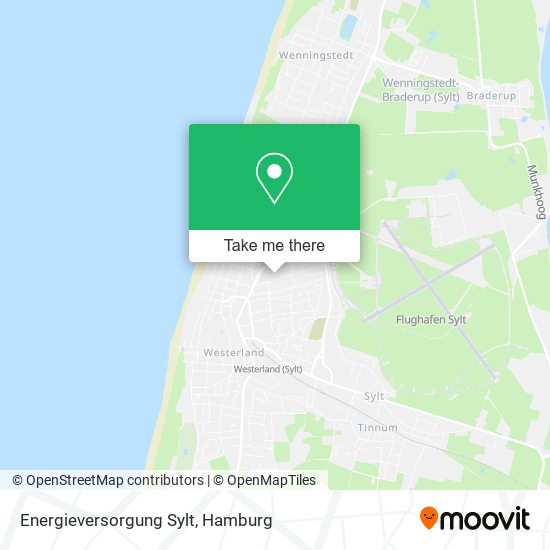 Energieversorgung Sylt map