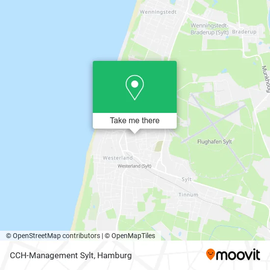 Карта CCH-Management Sylt