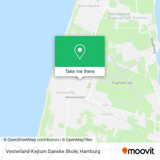 Vesterland-Kejtum Danske Skole map