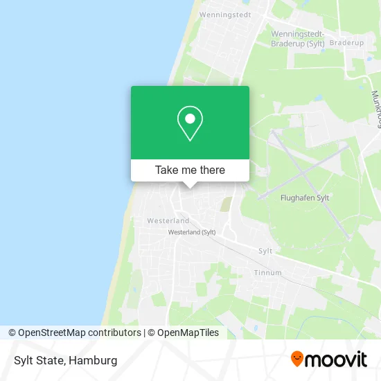 Карта Sylt State