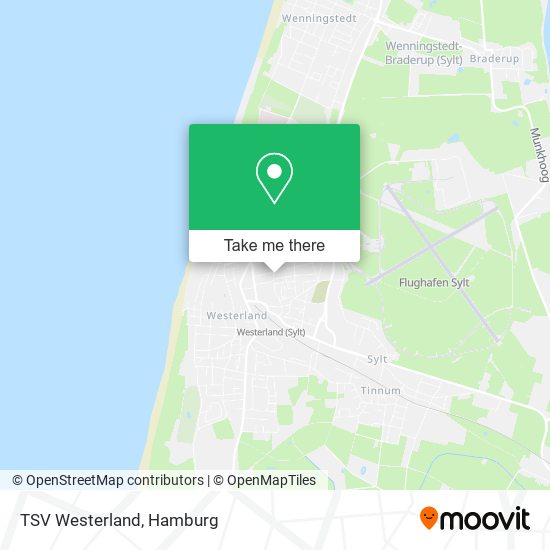 TSV Westerland map