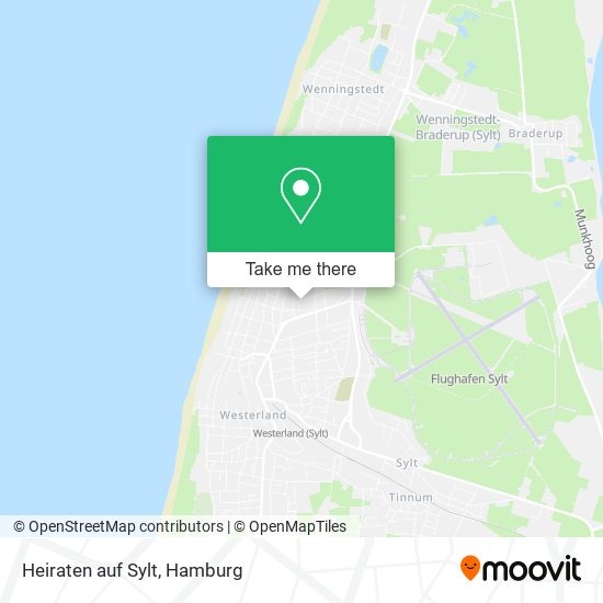 Карта Heiraten auf Sylt