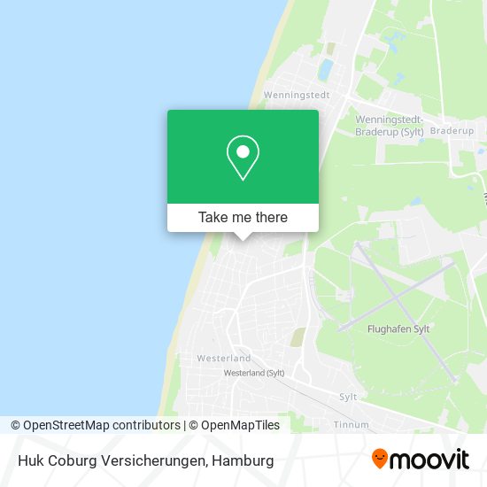 Huk Coburg Versicherungen map