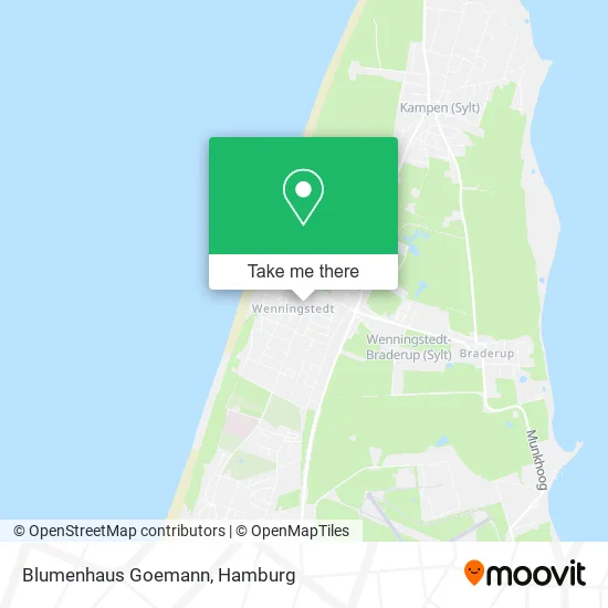 Карта Blumenhaus Goemann