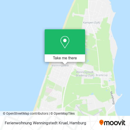 Ferienwohnung Wenningstedt Kruel map