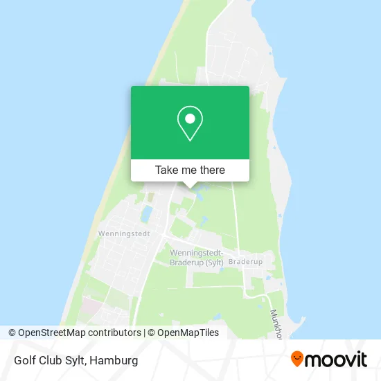 Карта Golf Club Sylt