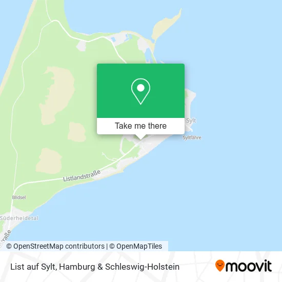 Карта List auf Sylt