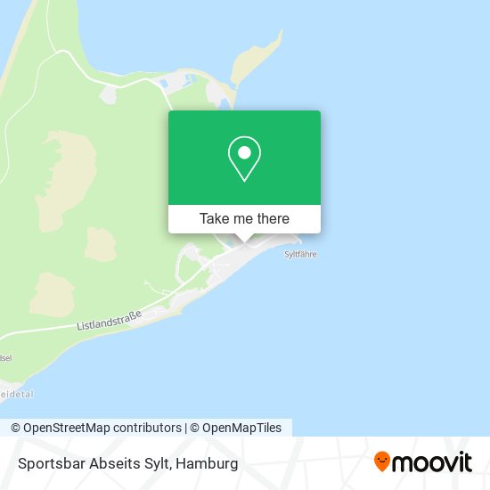 Sportsbar Abseits Sylt map