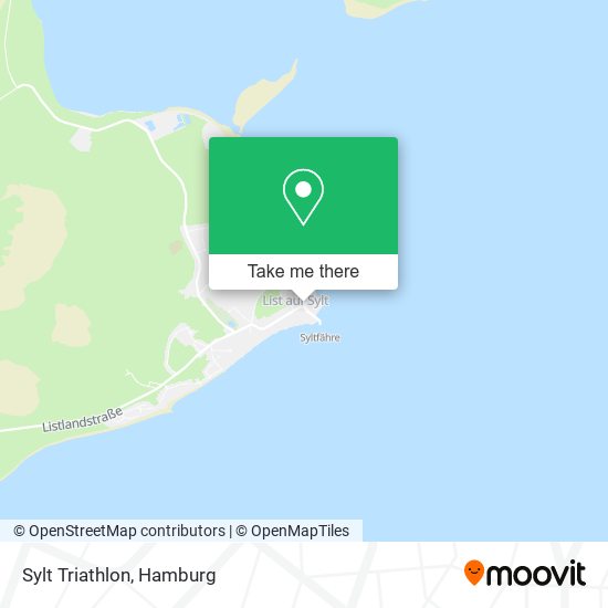 Sylt Triathlon map