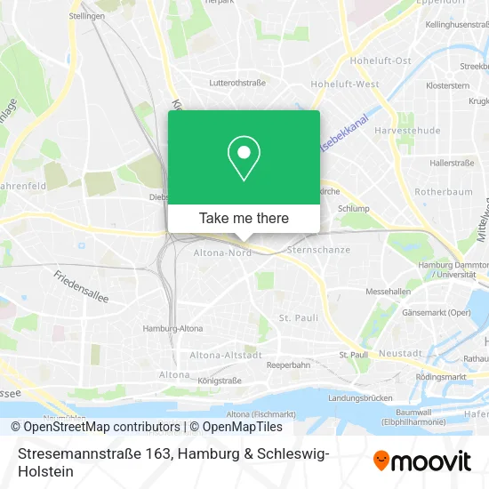 Stresemannstraße 163 map