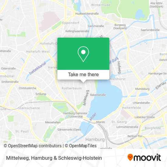Карта Mittelweg