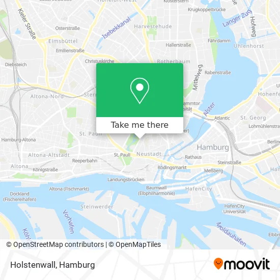 Карта Holstenwall