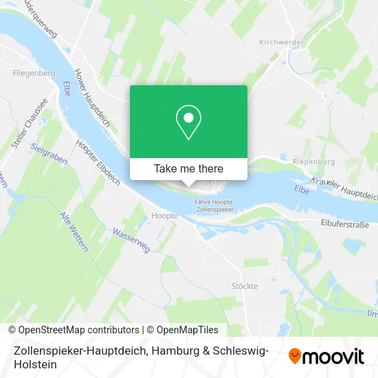 Zollenspieker-Hauptdeich map