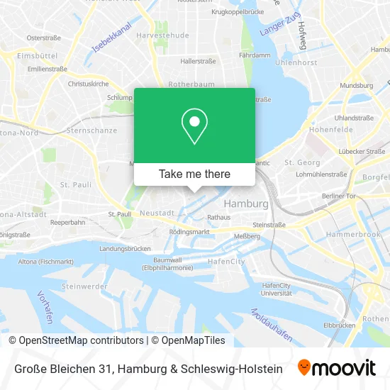 Карта Große Bleichen 31