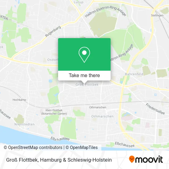 Карта Groß Flottbek