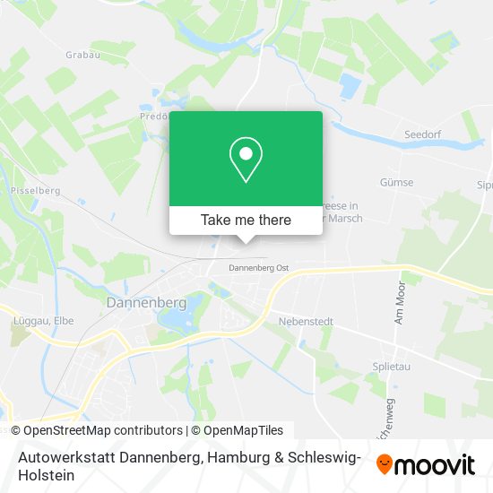 Autowerkstatt Dannenberg map