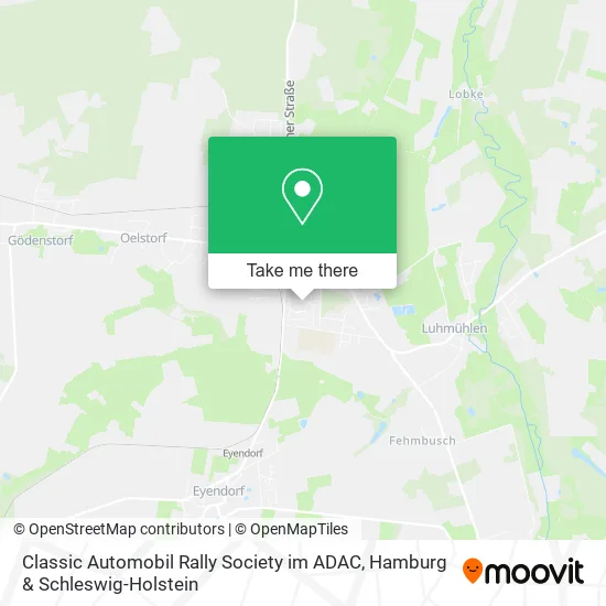 Карта Classic Automobil Rally Society im ADAC