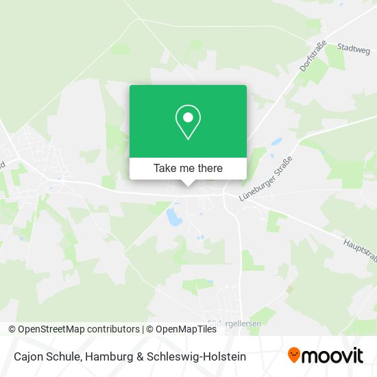 Cajon Schule map