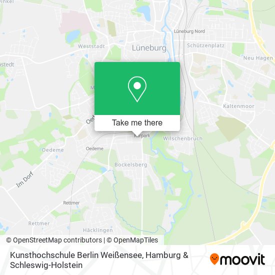 Kunsthochschule Berlin Weißensee map