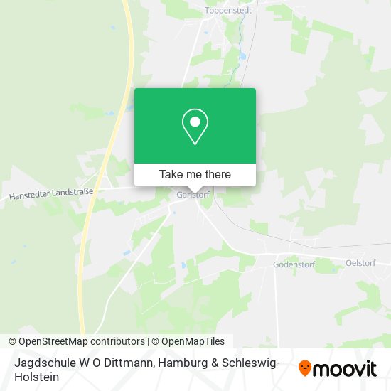 Jagdschule W O Dittmann map