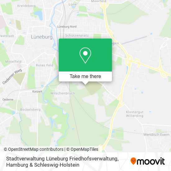 Stadtverwaltung Lüneburg Friedhofsverwaltung map