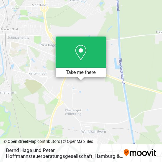 Bernd Hage und Peter Hoffmannsteuerberatungsgesellschaft map