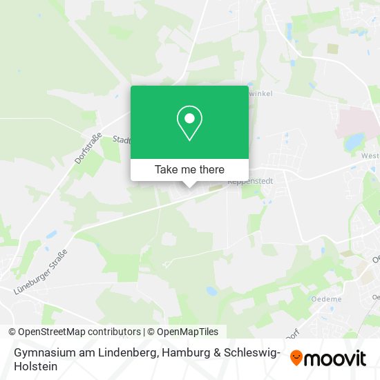 Gymnasium am Lindenberg map