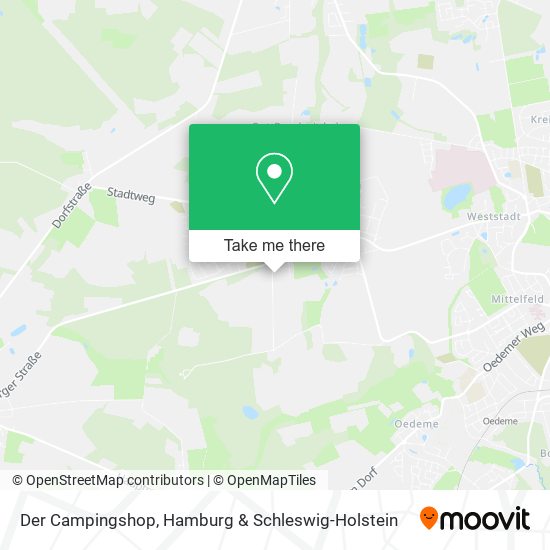 Der Campingshop map