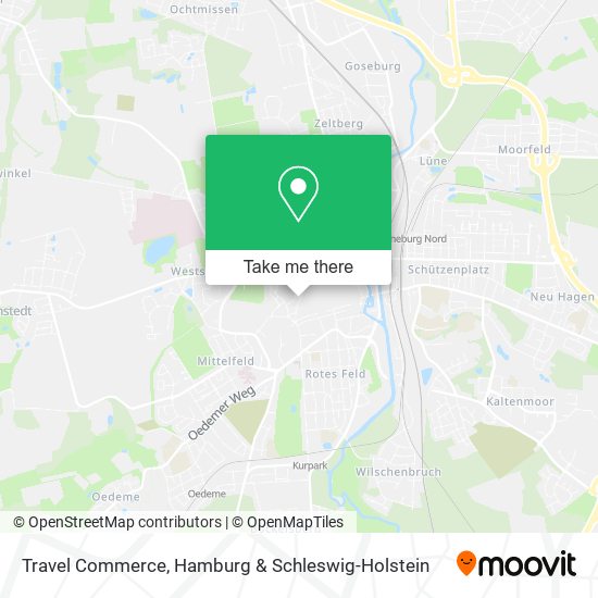 Travel Commerce map