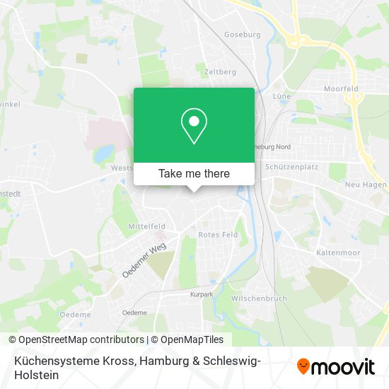 Küchensysteme Kross map