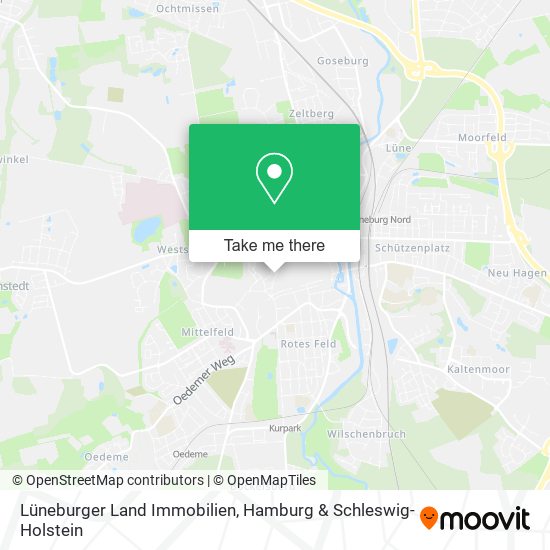 Lüneburger Land Immobilien map