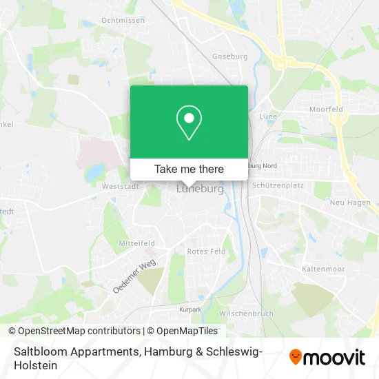 Карта Saltbloom Appartments