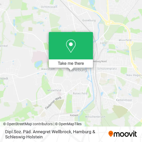 Карта Dipl.Soz. Päd. Annegret Wellbrock