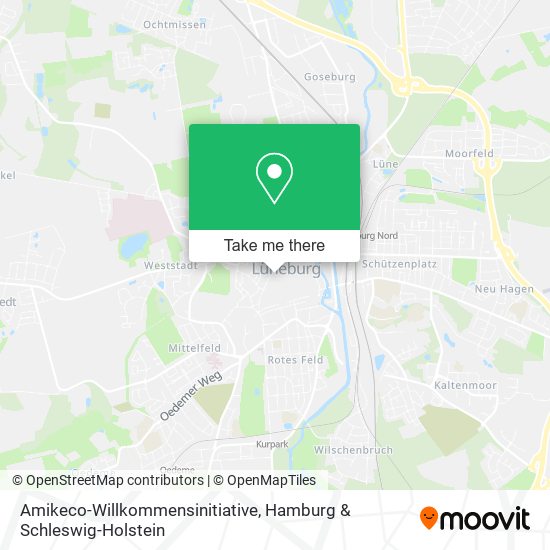 Amikeco-Willkommensinitiative map