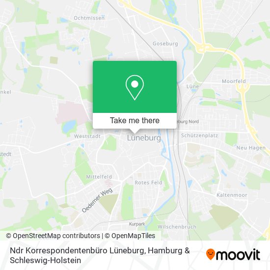 Ndr Korrespondentenbüro Lüneburg map
