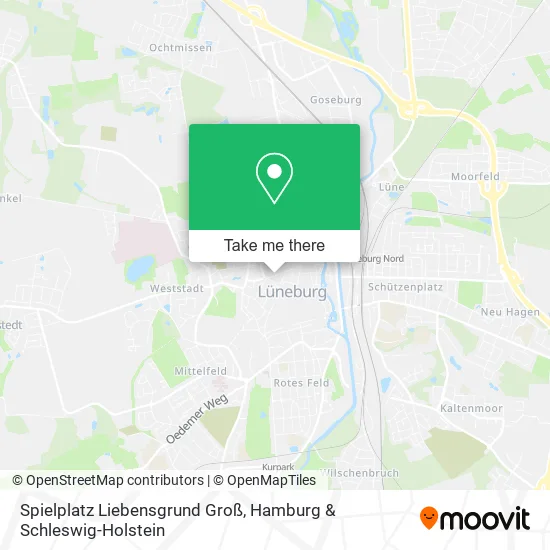 Карта Spielplatz Liebensgrund Groß