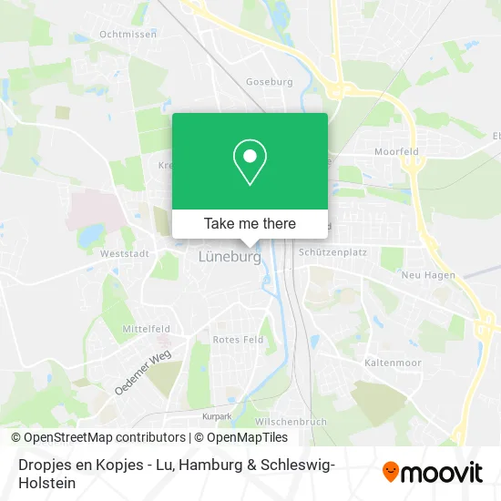 Карта Dropjes en Kopjes - Lu