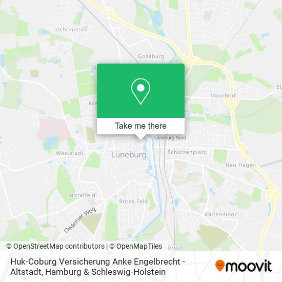 Huk-Coburg Versicherung Anke Engelbrecht - Altstadt map