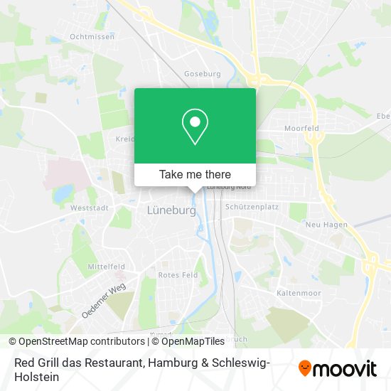 Red Grill das Restaurant map