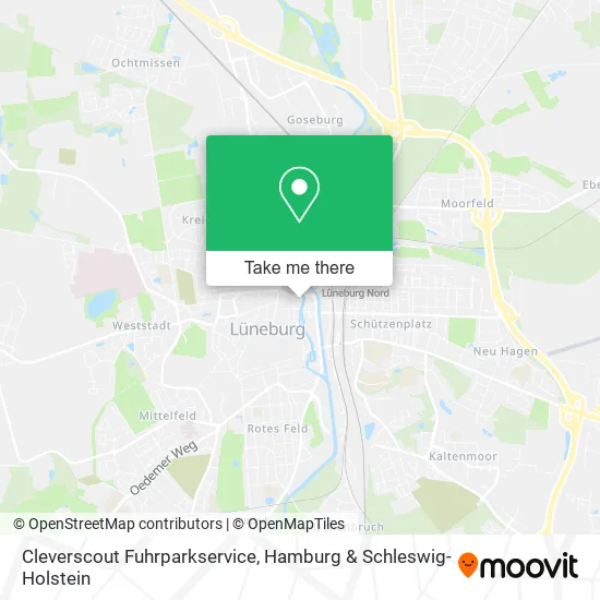 Карта Cleverscout Fuhrparkservice