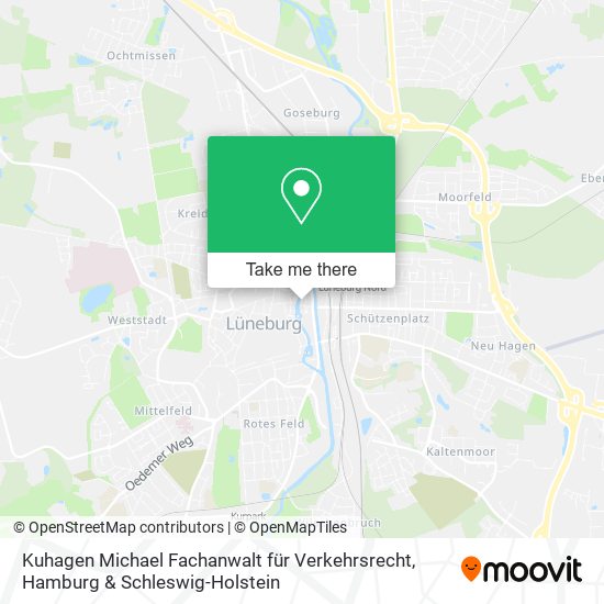 Kuhagen Michael Fachanwalt für Verkehrsrecht map