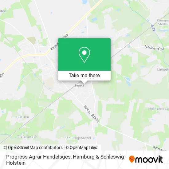 Карта Progress Agrar Handelsges