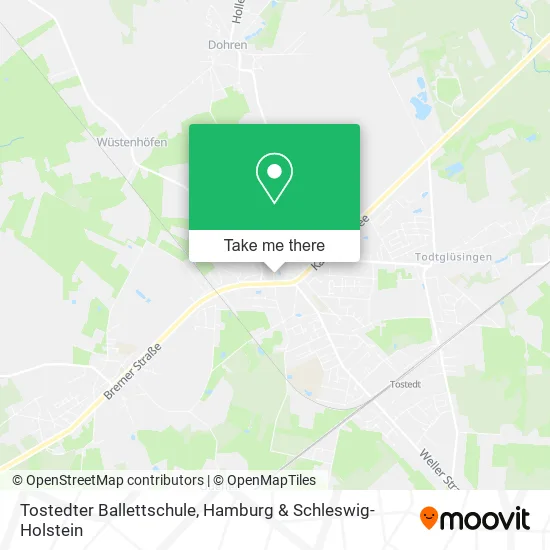 Карта Tostedter Ballettschule