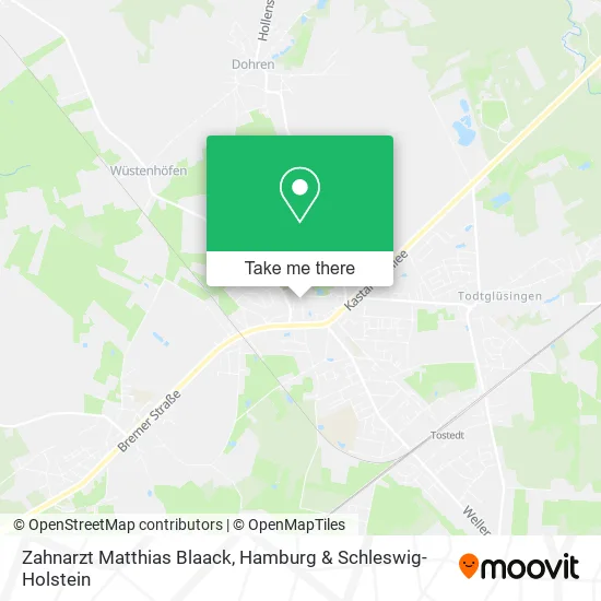 Карта Zahnarzt Matthias Blaack