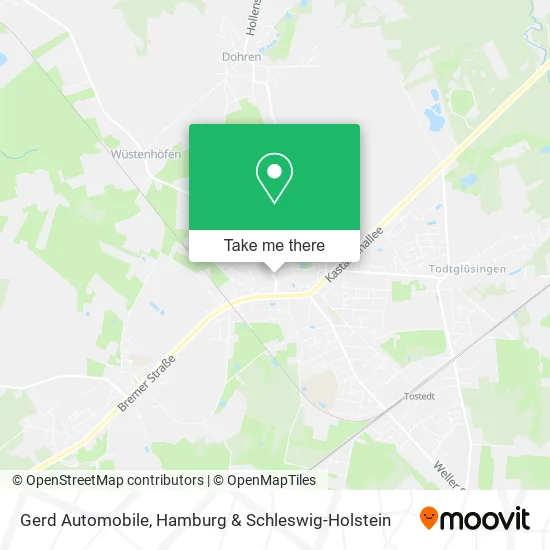 Карта Gerd Automobile