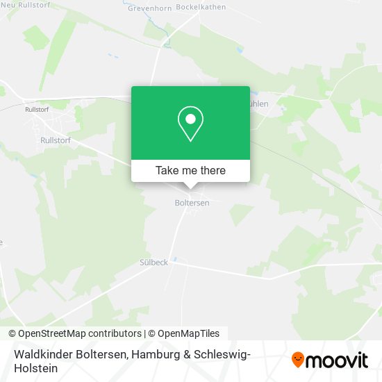 Waldkinder Boltersen map