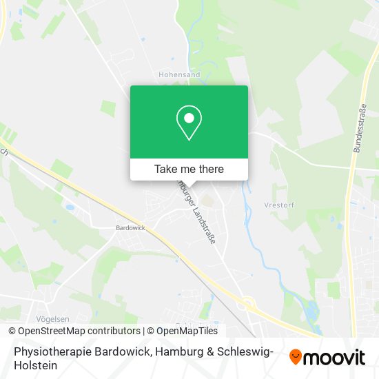 Physiotherapie Bardowick map