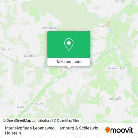 Intensivpflege Lebensweg map